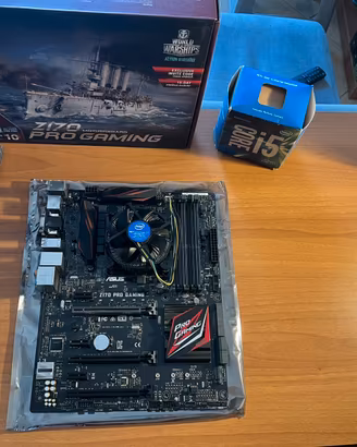 Z170 pro gaming asus + intel i5 6600