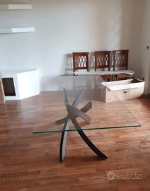 Tavolo cristallo Bontempi