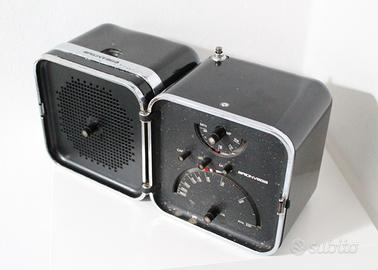 Brionvega TS502 Radio Cubo Nera arredamento vintag