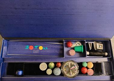 Orologio POP Swatch Bottone Christmas 1991 PWK153