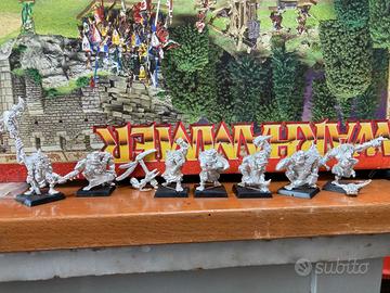 Warhammer Savage Orc Boyz  Gruppo comando sciamano