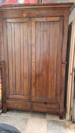 armadio in legno