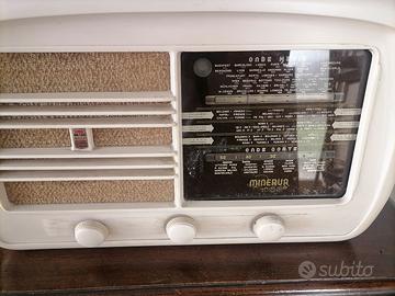 radio a valvole minerva