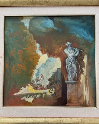 Interno di bosco. 50x50. Rossana Bartolozzi