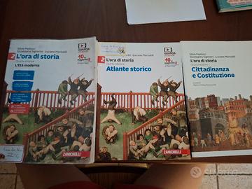 L'ora di storia 2 + atlante storico+ cittadinanza