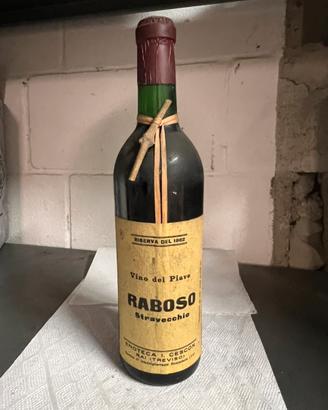 Raboso vino del Piave stravecchio - Riserva 1962