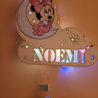 lampada minnie personalizzata 