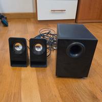 Casse Logitech Z213 2.1 con Subwoofer