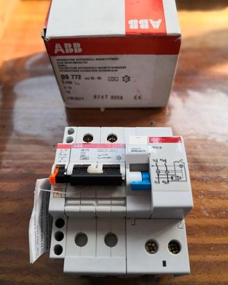 ABB DS772 Magnetotermico Differenziale 10A 0,03A