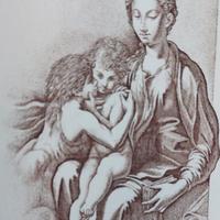 Stampe Arte, Madonna col Bambino,