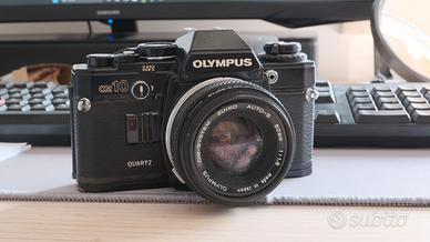 Olympus OM10 Quartz da revisionare+zuiko f1.8 50mm