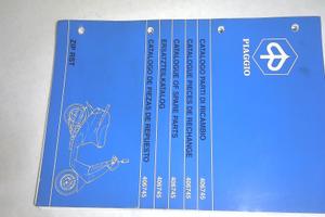 CATALOGO PARTI DI RICAMBIO ZIP RST PIAGGIO 406745