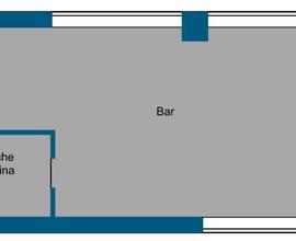 Bar in posizione centrale