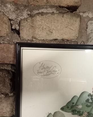 Quadro Ro Marcenaro "ABRUZZO VINO E TURISMO"