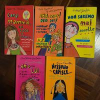Lotto 5 libri collana “le ragazzine”