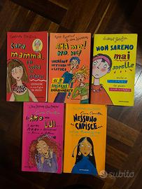 Lotto 5 libri collana “le ragazzine”