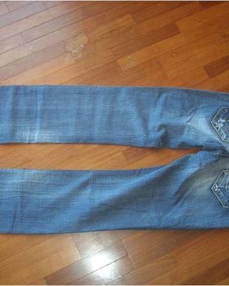 Jeans a zampa donna nuovi taglia 29
