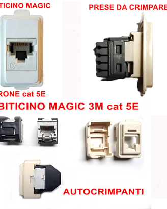 Bticino Magic Prese Dati RJ45 CAT 5E