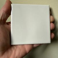 Piastrelle in ceramica colore bianco