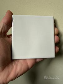 Piastrelle in ceramica colore bianco