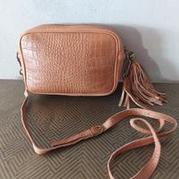 Borsa a tracolla in vera pelle 