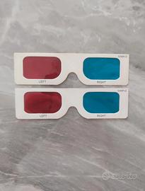 Copia di occhiali da visione in 3D