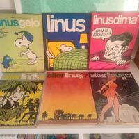 Lotto 6 numeri di Linus editi tra il 1969 e 1976