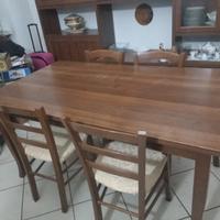 tavolo in legno allungabile 