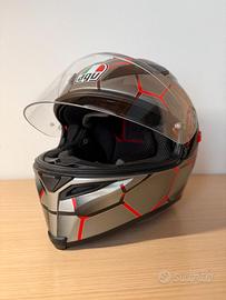 Casco Integrale AGV K5 S Vulcanum Red - Taglia S