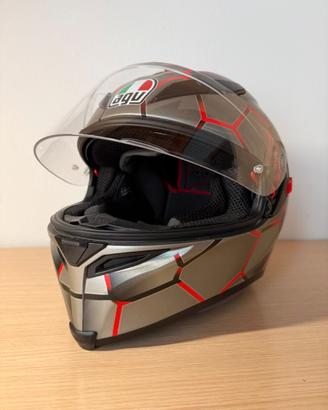 Casco Integrale AGV K5 S Vulcanum Red - Taglia S