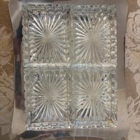 Antipastiera vintage acciaio rettangolare