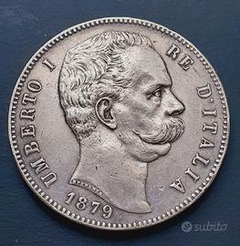 5 LIRE UMBERTO I 