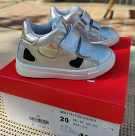 Idexe scarpe sneakers bimba, argento, 20