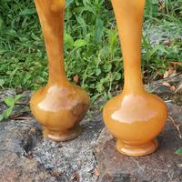 COPPIA DI VASETTI ANTICHI IN ONICE