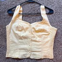 Corsetto giallo da donna Old Navy