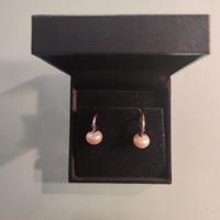 Orecchini argento con perle