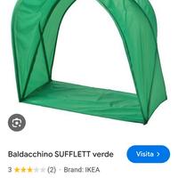 Tenda letto ikea SUFFLETT 