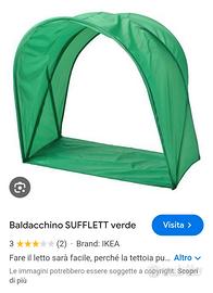 Tenda letto ikea SUFFLETT 
