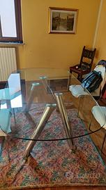 Tavolo cristallo cattelan mod Ray
