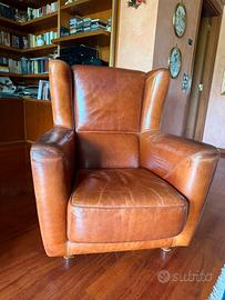 Poltrone Baxter in pelle