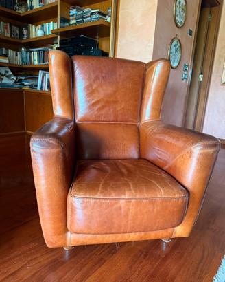 Poltrone Baxter in pelle