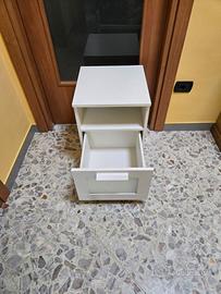COMODINO BRIMNES IKEA BIANCO 39x41x53 CM