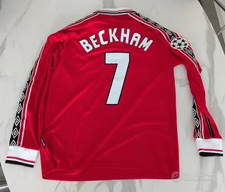Maglia David Beckham UCL 98/00 Taglia L
