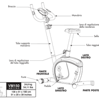 Cyclette Domyos VM 150