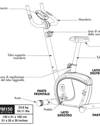 Cyclette Domyos VM 150