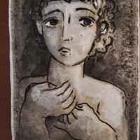 Dipinto pittore  Danilo Ravenda (Verona 1933)