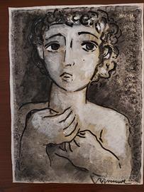 Dipinto pittore  Danilo Ravenda (Verona 1933)