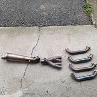 Scarico yamaha r1 del 2007 corto