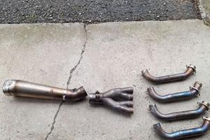 Scarico yamaha r1 del 2007 corto