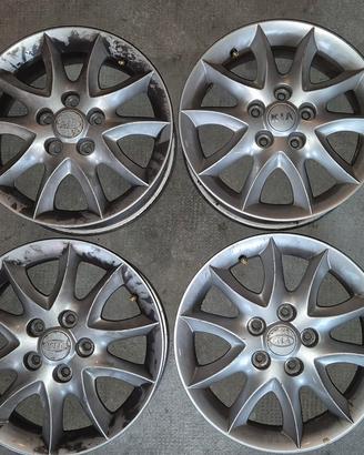 🔥 Cerchi in lega 17" con sensori TPMS – mod. KIA